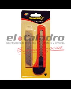 CUTTER ECO+10 HOJAS REP.BLISTER